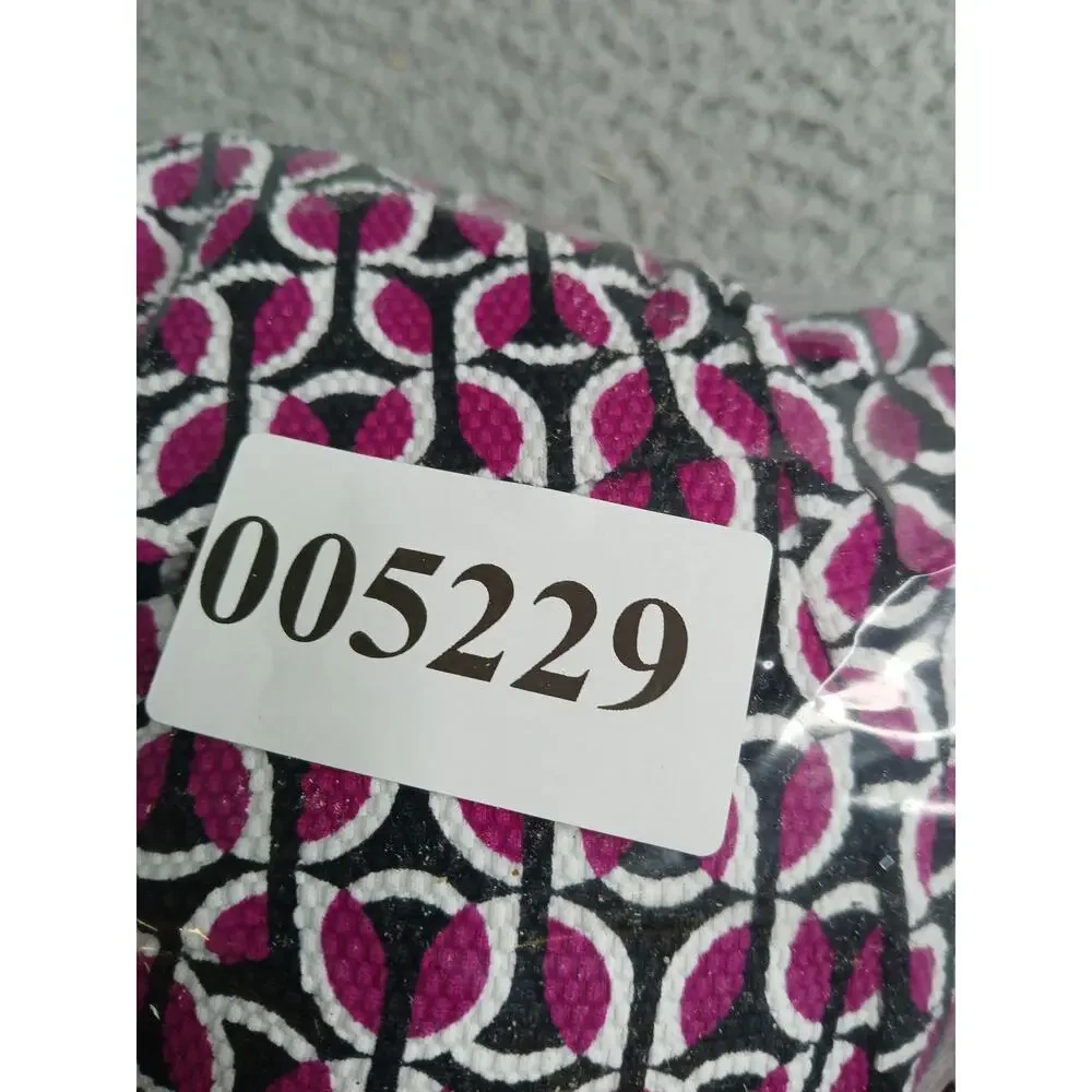 Lands End Swim Top Womens XL Size 14 Pink Floral Geometric Pattern Tankini NWT